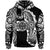 Custom Marquesas Islands Hoodie Marquesan Tattoo Original Style Black LT8 - Wonder Print Shop