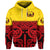 Custom Marquesas Islands Hoodie Marquesan Tattoo Special Style Gradient Red LT8 - Wonder Print Shop