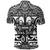 Custom Marquesas Islands Polo Shirt Marquesan Tattoo Simple Style Black LT8 - Wonder Print Shop