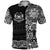 Custom Marquesas Islands Polo Shirt Marquesan Tattoo Unique Style Black LT8 - Wonder Print Shop