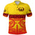 Marquesas Islands Polo Shirt Marquesan Tattoo Special Style Gradient Yellow LT8 - Wonder Print Shop