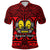 Marquesas Islands Polo Shirt Marquesan Tattoo Simple Style Red LT8 - Wonder Print Shop