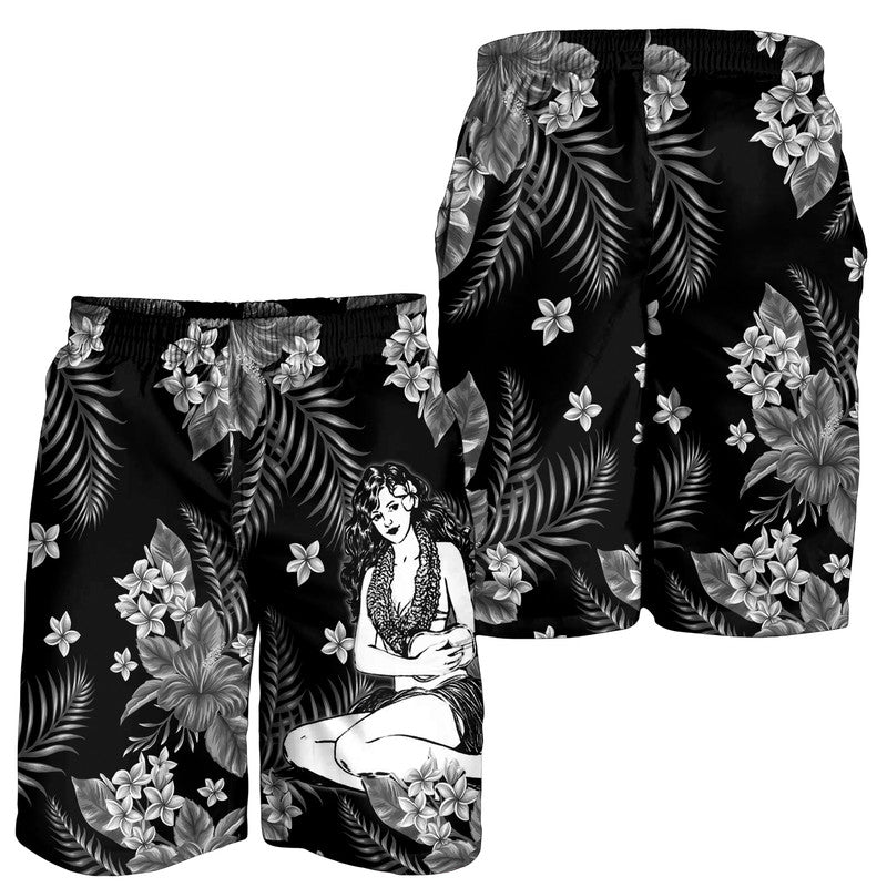 hawaii-summer-colorful-hula-girl-men-shorts-gray