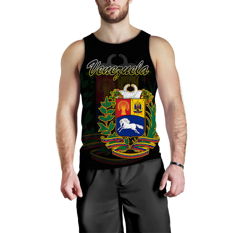 venezuela-coat-of-arms-men-tank-top