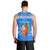 hawaii-christmas-men-tank-top-santa-claus-surfing-simple-style-blue