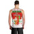 hawaii-christmas-men-tank-top-santa-claus-surfing-simple-style-white