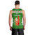 hawaii-christmas-men-tank-top-santa-claus-surfing-simple-style-green