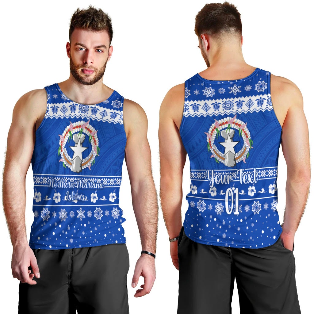 custom-personalised-northern-mariana-islands-christmas-men-tank-top-simple-style