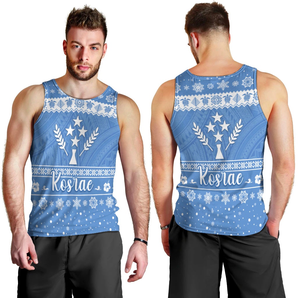 fsm-kosrae-christmas-men-tank-top-simple-style