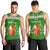 hawaii-christmas-men-tank-top-santa-claus-surfing-simple-style-green