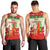 hawaii-christmas-men-tank-top-santa-claus-surfing-simple-style-beige-red