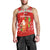 hawaii-christmas-men-tank-top-santa-claus-surfing-simple-style-red