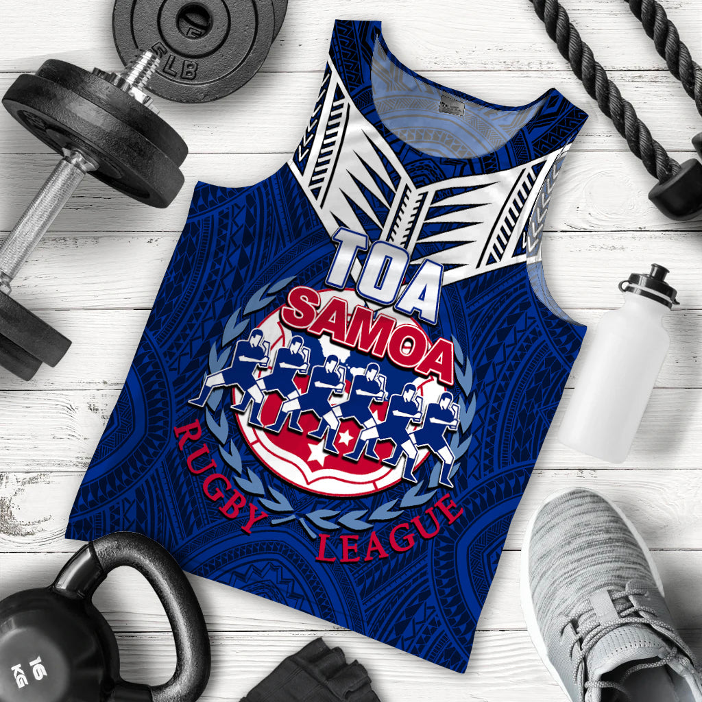 Toa Samoa Rugby Men Tank Top Siva Tau Jersey