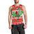 Hawaii Mele Kalikimaka Christmas Men's Tank Top Cool Santa Claus LT6