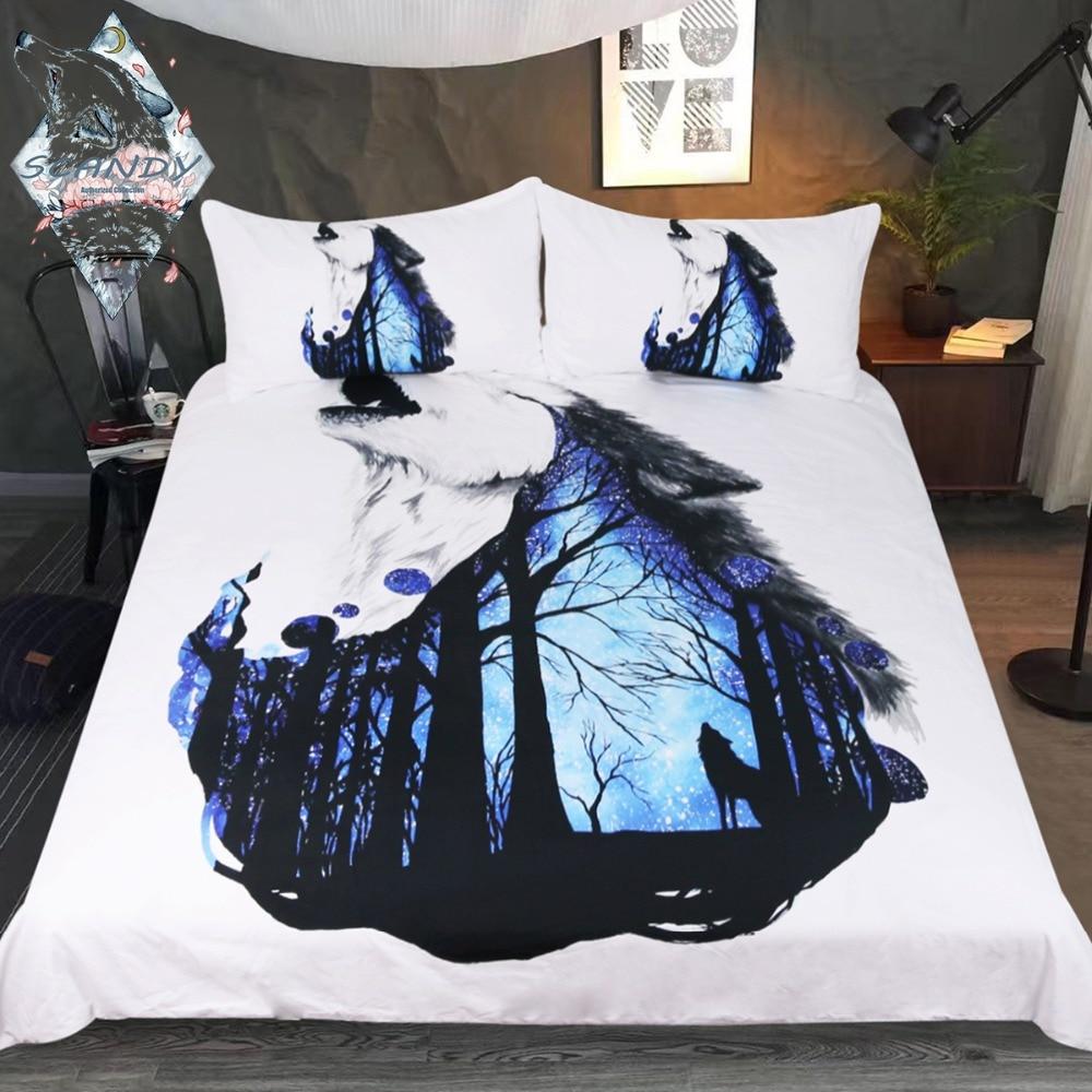 blue-howling-wolf-native-american-bedding-set