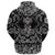 Viking Hoodie Mjolnir with Bandana Paisley Style RLT12 - Wonder Print Shop