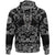 Viking Hoodie Mjolnir with Bandana Paisley Style RLT12 - Wonder Print Shop