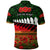 New Zealand Maori ANZAC Polo Shirt Poppy Vibes Green LT8 - Wonder Print Shop