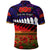 New Zealand Maori ANZAC Polo Shirt Poppy Vibes Purple LT8 - Wonder Print Shop