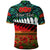 Custom New Zealand Maori ANZAC Polo Shirt Poppy Vibes Turquoise LT8 - Wonder Print Shop