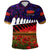 New Zealand Maori ANZAC Polo Shirt Poppy Vibes Purple LT8 - Wonder Print Shop