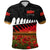 Custom New Zealand Maori ANZAC Polo Shirt Poppy Vibes Black LT8 - Wonder Print Shop