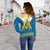 Sweden Off Shoulder Sweater Swedish Coat Of Arms With Scandinavian Flowers - Wonder Print Shop