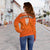 Netherlands Football Off Shoulder Sweater 2022 Soccer World Cup Oranje Champions LT13 - Wonder Print Shop