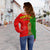 Portugal Football 2022 Off Shoulder Sweater Style Flag Portuguese Champions LT13 - Wonder Print Shop