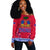 Haiti Off Shoulder Sweater Dashiki Style Gorgeous LT13 - Wonder Print Shop