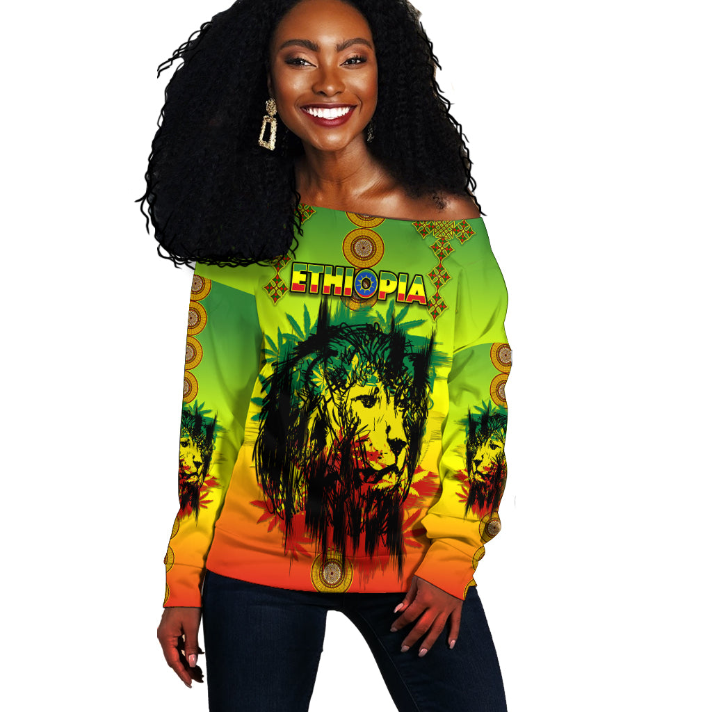 ethiopia-off-shoulder-sweater-cross-mix-lion-colorful-style