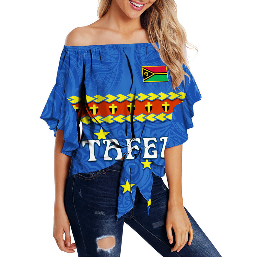 custom-personalised-tafea-province-off-shoulder-waist-wrap-top-vanuatu-pig-tusk-polynesian-flag-style