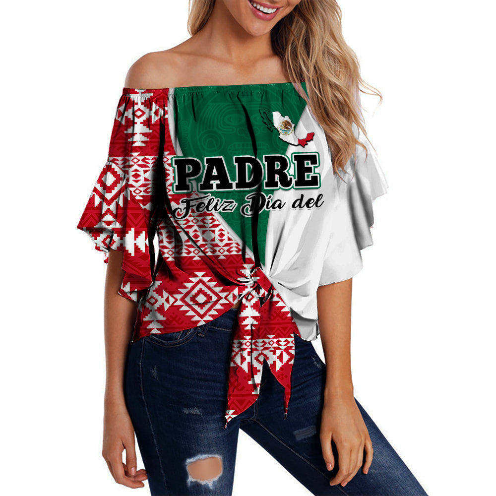 happy-mexico-fathers-day-off-shoulder-wrap-waist-top-mexican-aztec-pattern