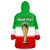 (Custom Personalised) Iran Football Wearable Blanket Hoodie Team Melli Champions World Cup 2022 - Wonder Print Shop