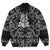 Viking Bomber Jacket Odin and Wolf with Bandana Paisley Style RLT12 - Wonder Print Shop