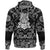 Viking Hoodie Odin and Wolf with Bandana Paisley Style RLT12 - Wonder Print Shop