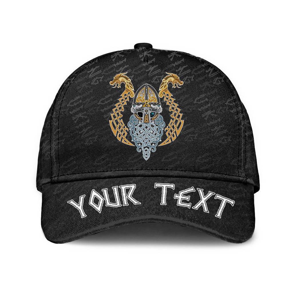 viking-classic-cap-custom-odins-celtic-raven-scandinavian-tattoo-classic-cap