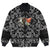 Viking Bomber Jacket Odin with Bandana Paisley Style RLT12 - Wonder Print Shop