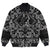 Viking Bomber Jacket Odins Celtic Raven with Bandana Paisley Style RLT12 - Wonder Print Shop