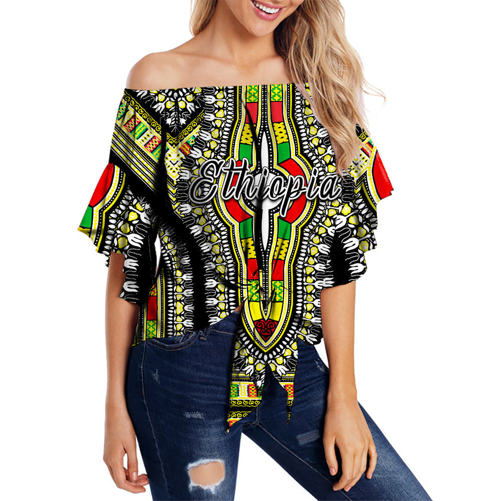 ethiopia-off-shoulder-wrap-waist-top-dashiki-black-style