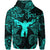 Custom Ophiuchus Zodiac Polynesian Zip Hoodie Unique Style Turquoise LT8 - Wonder Print Shop