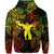 Custom Ophiuchus Zodiac Polynesian Zip Hoodie Unique Style Reggae LT8 - Wonder Print Shop