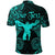 Custom Ophiuchus Zodiac Polynesian Polo Shirt Unique Style Turquoise LT8 - Wonder Print Shop