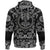 Viking Hoodie Ouroboros Serpent Curled Up Around Yggdrasil with Bandana Paisley Style RLT12 - Wonder Print Shop