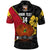 (Custom Text and Number) The Kumuls PNG Polo Shirt Papua New Guinea Polynesian Dynamic Style Black - Wonder Print Shop