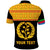 Custom Eritrea Tibeb Polo Shirt Eritrean Cross Mix Flag Version Black LT13 - Wonder Print Shop