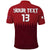 (Custom Text and Number) Qatar Football Polo Shirt WC 2022 Style Sporty LT13 - Wonder Print Shop