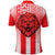 Football LABASA FA Polo Shirt Red Lion Fiji LT13 - Wonder Print Shop