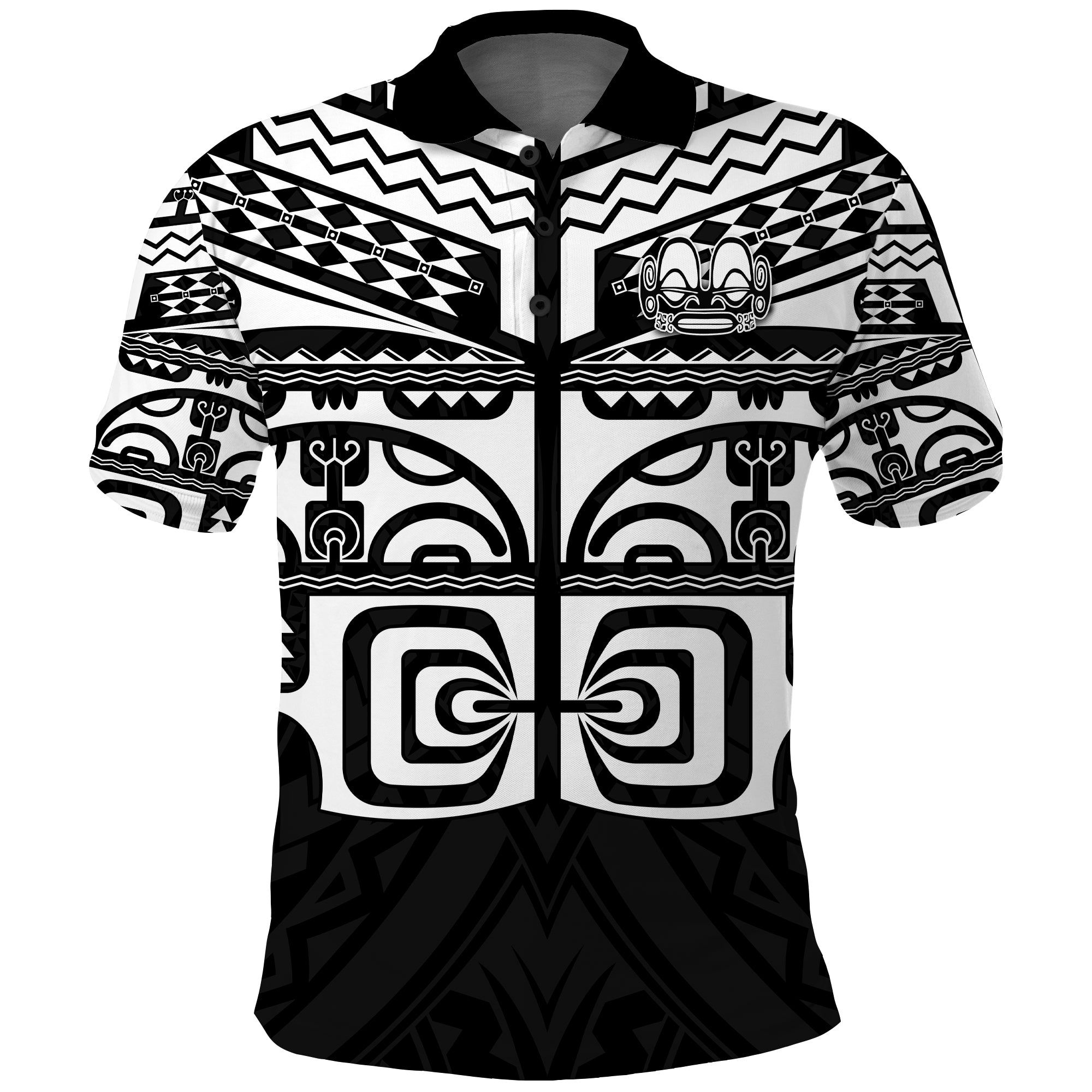 Custom Marquesas Islands Polo Shirt Marquesas Tattoo Ver.03 LT13 - Wonder Print Shop