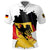 Germany Polo Shirt Grunge Deutschland Map and Coat Of Arms LT13 - Wonder Print Shop